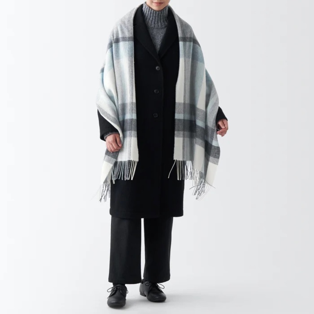 Muji Large Wool Stole